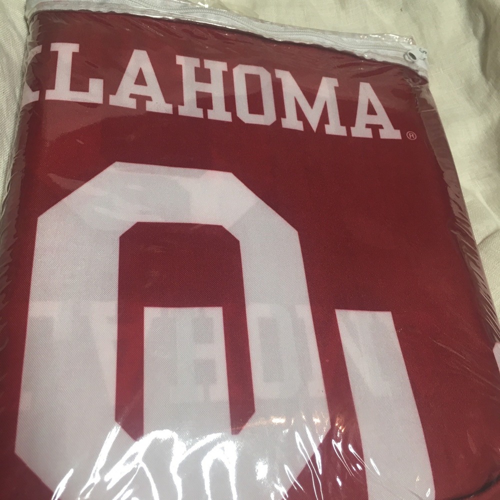Oklahoma Sooners Fabric Shower Curtain (No Liner) - Picture 8 of 9